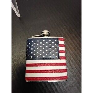 USA Flag Flask 6 ozs